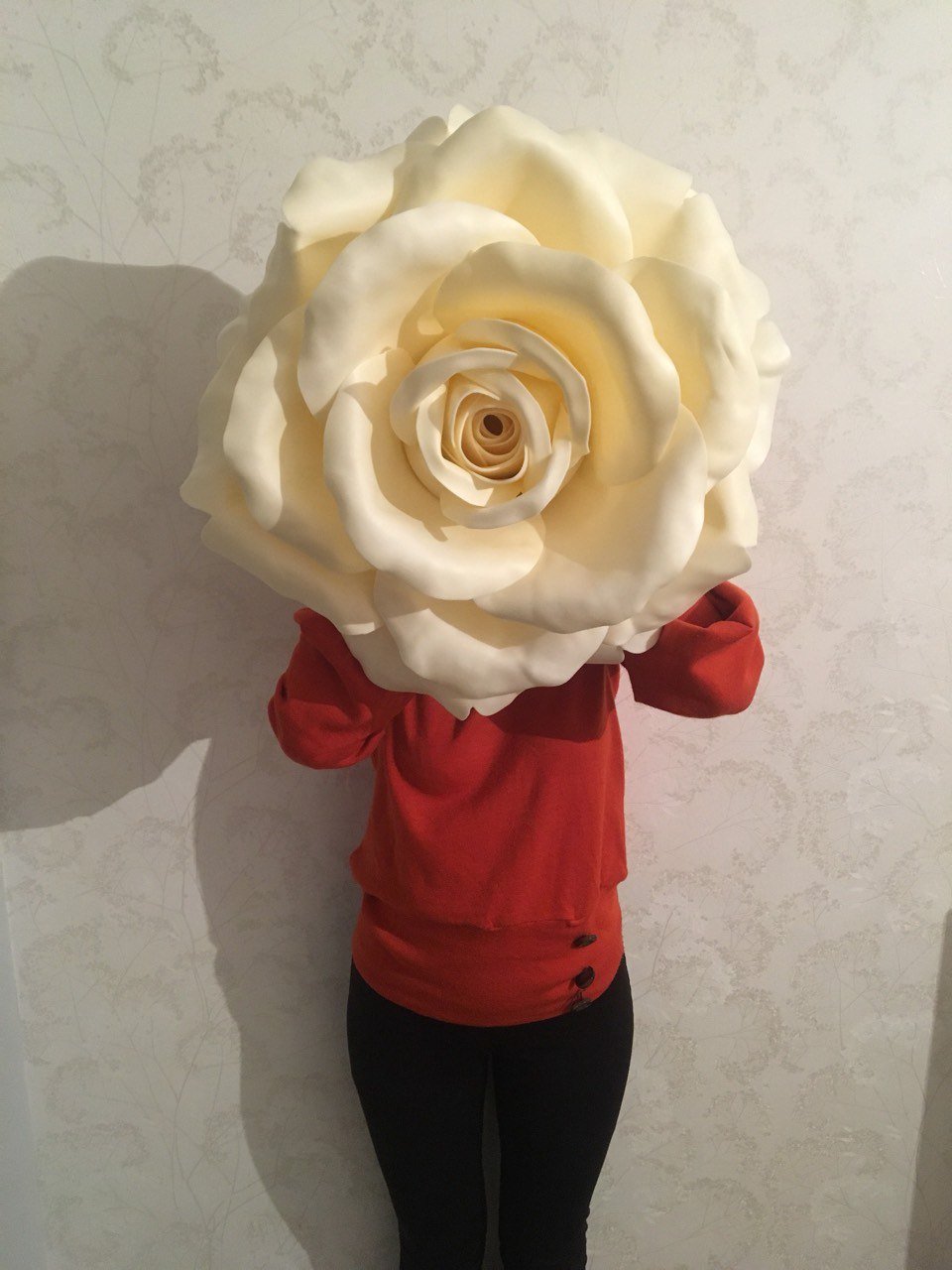 Роза из изолона (Ирина Терновская)